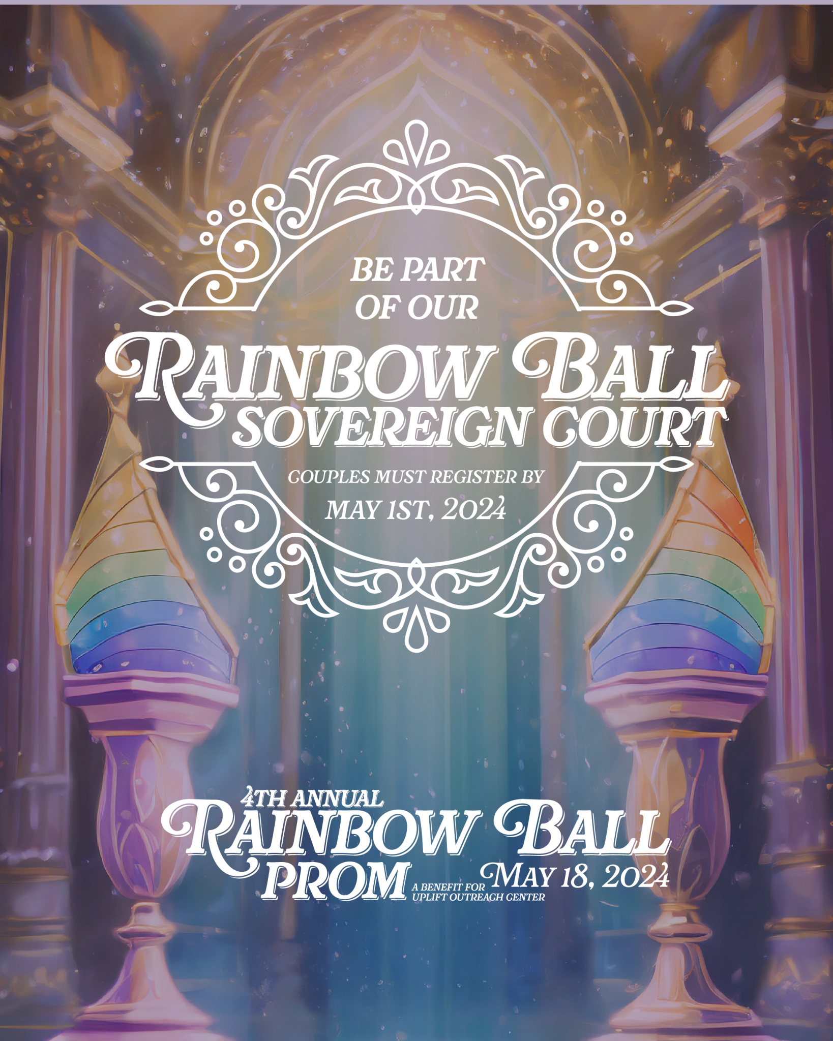 Be part of our Rainbow Ball Sovereign Court